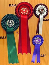 diamond range show rosettes dorset