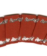 rosettes dorset colours gold-silver bows